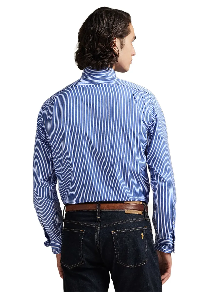 Polo Ralph Lauren overhemd wit blauw gestreept