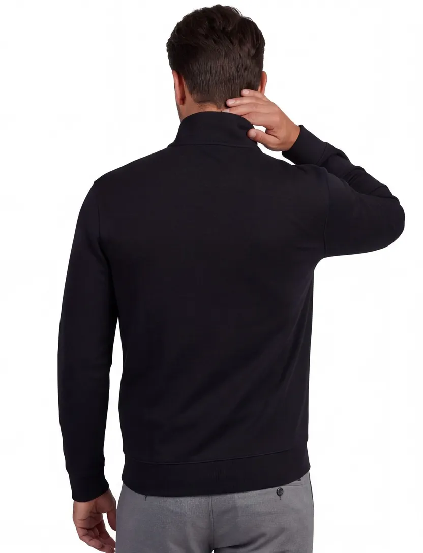 Polo Ralph Lauren Sweaters zwart half zip