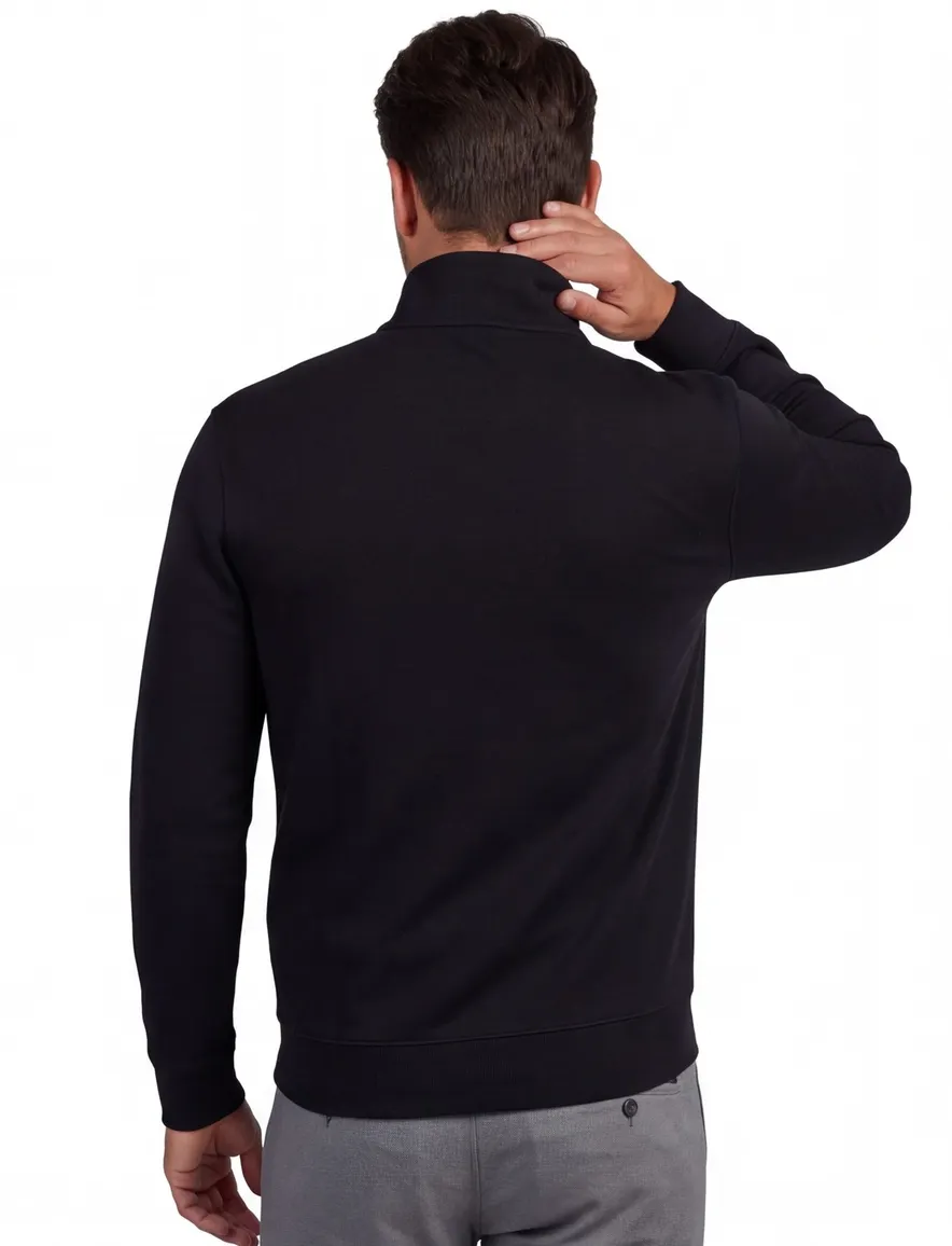 Polo Ralph Lauren Sweaters zwart half zip