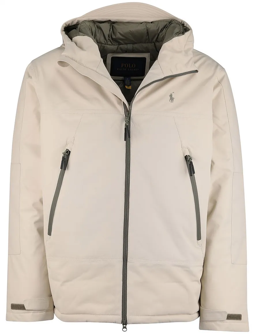 Polo Ralph Lauren Winterjas Beige gewatteerd