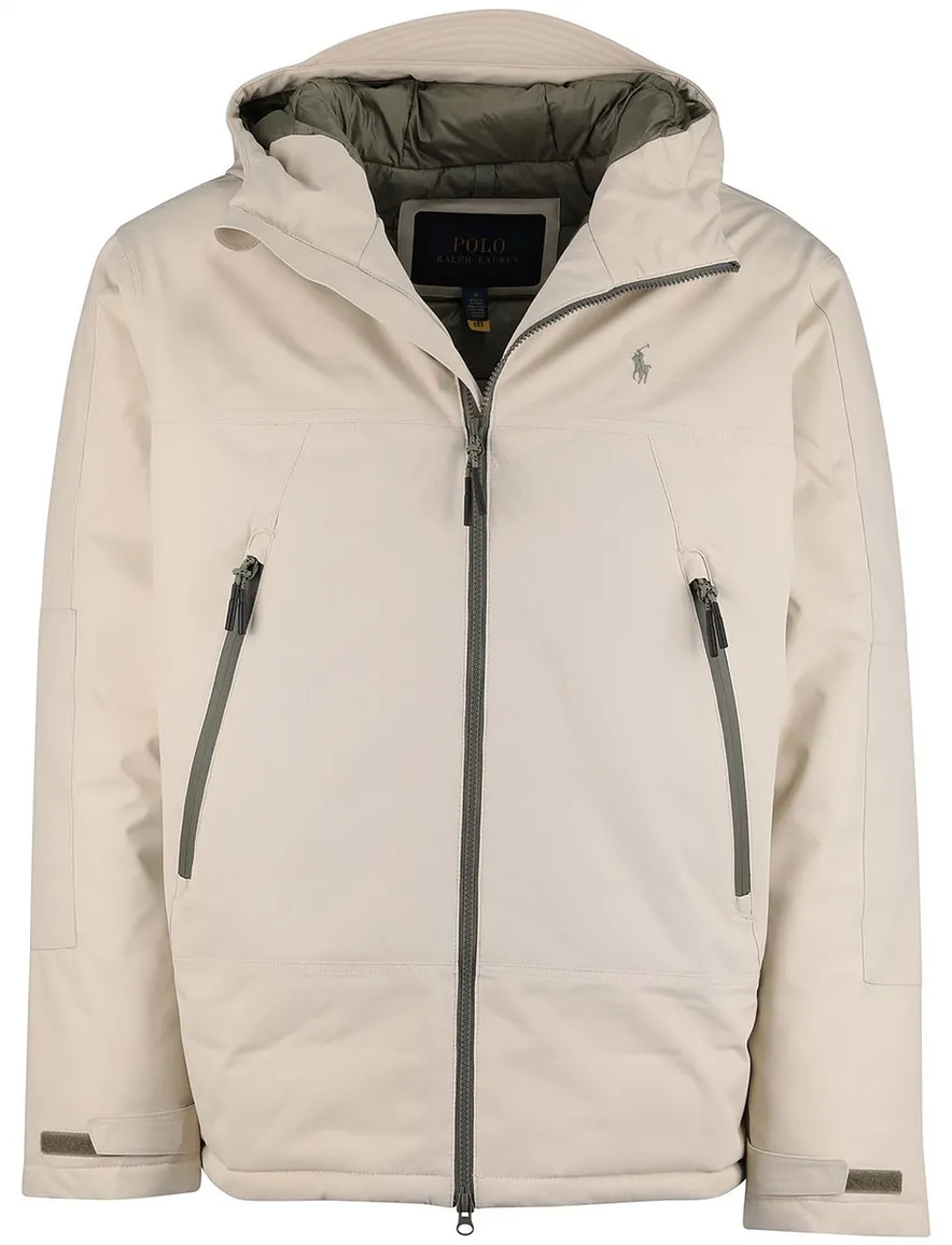 Polo Ralph Lauren Winterjas Beige gewatteerd