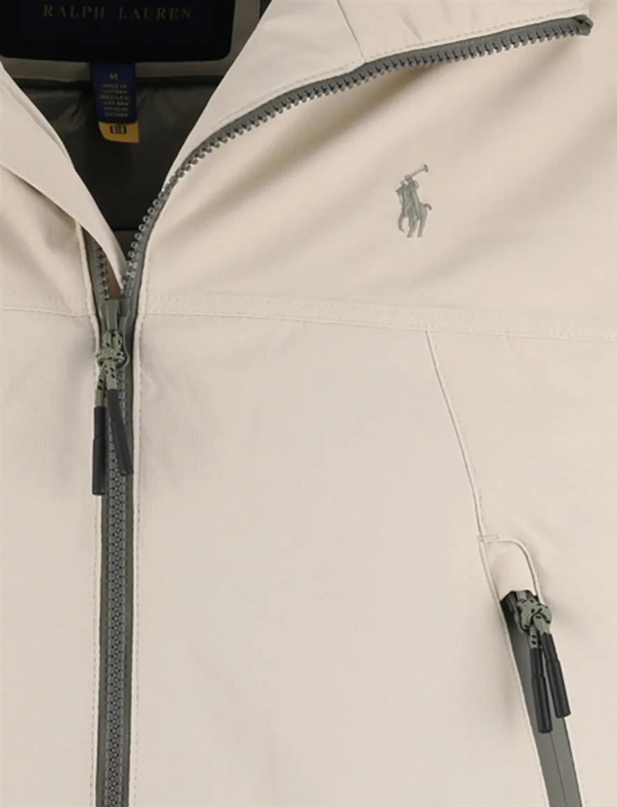 Polo Ralph Lauren winterjas beige effen