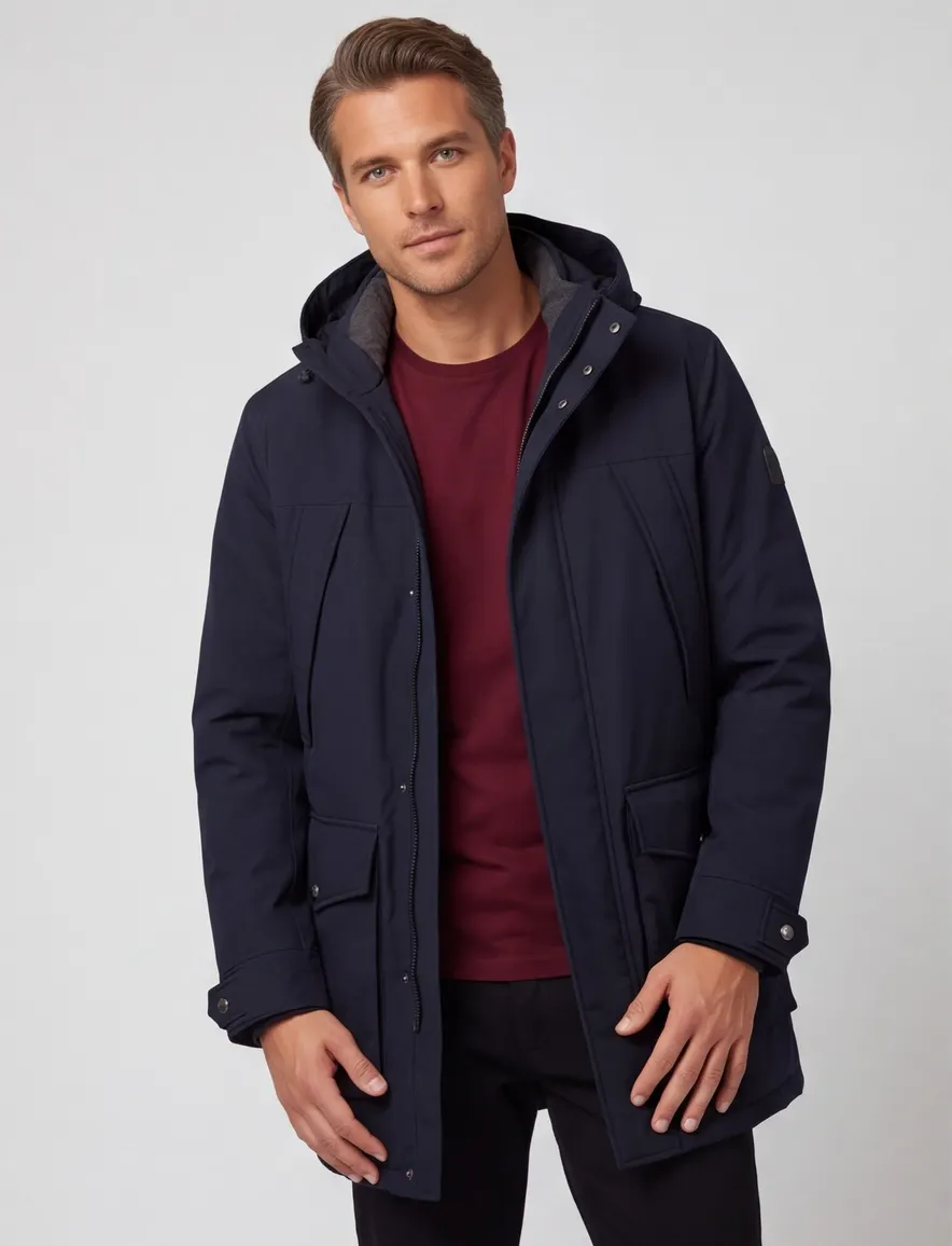 Polo Ralph Lauren winterjas collection navy puffer