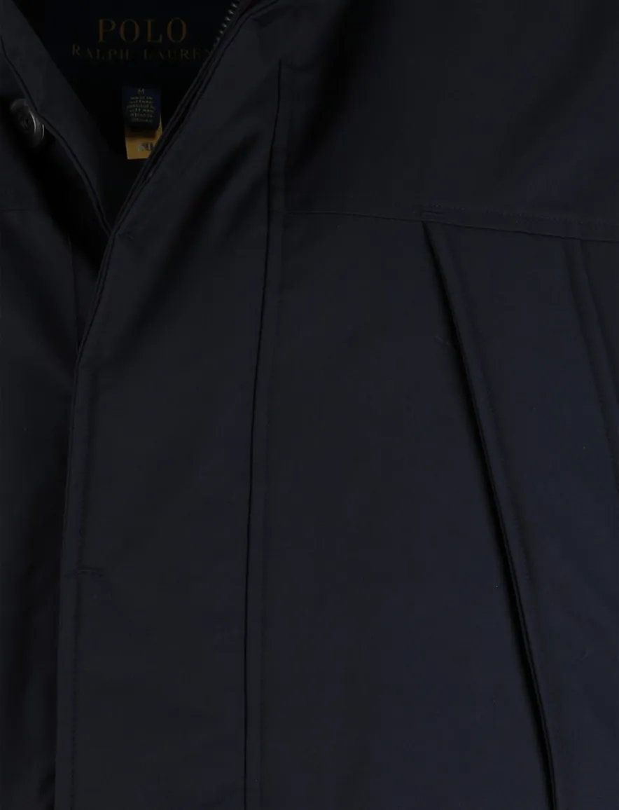 Ralph Lauren winterjas effen donkerblauw normale fit