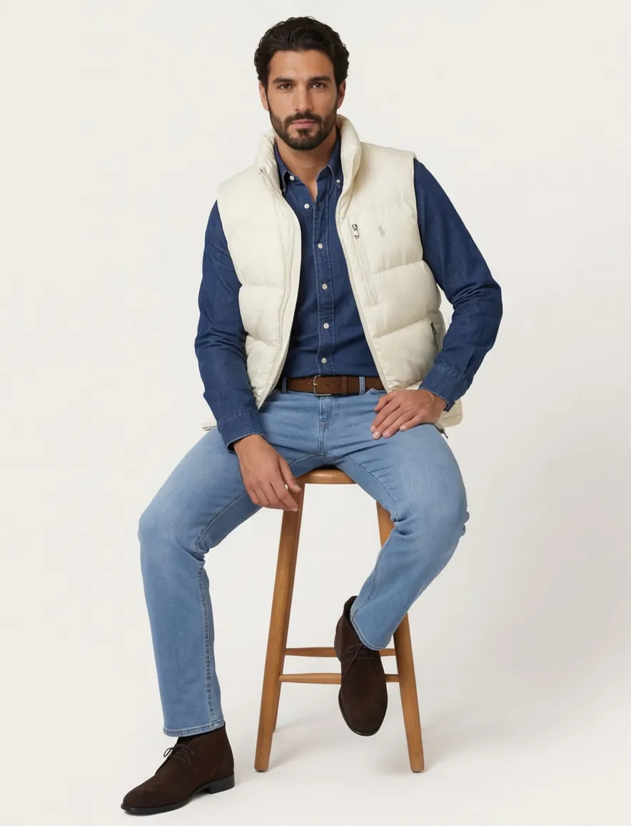 Polo Ralph Lauren bodywarmer creme preformance