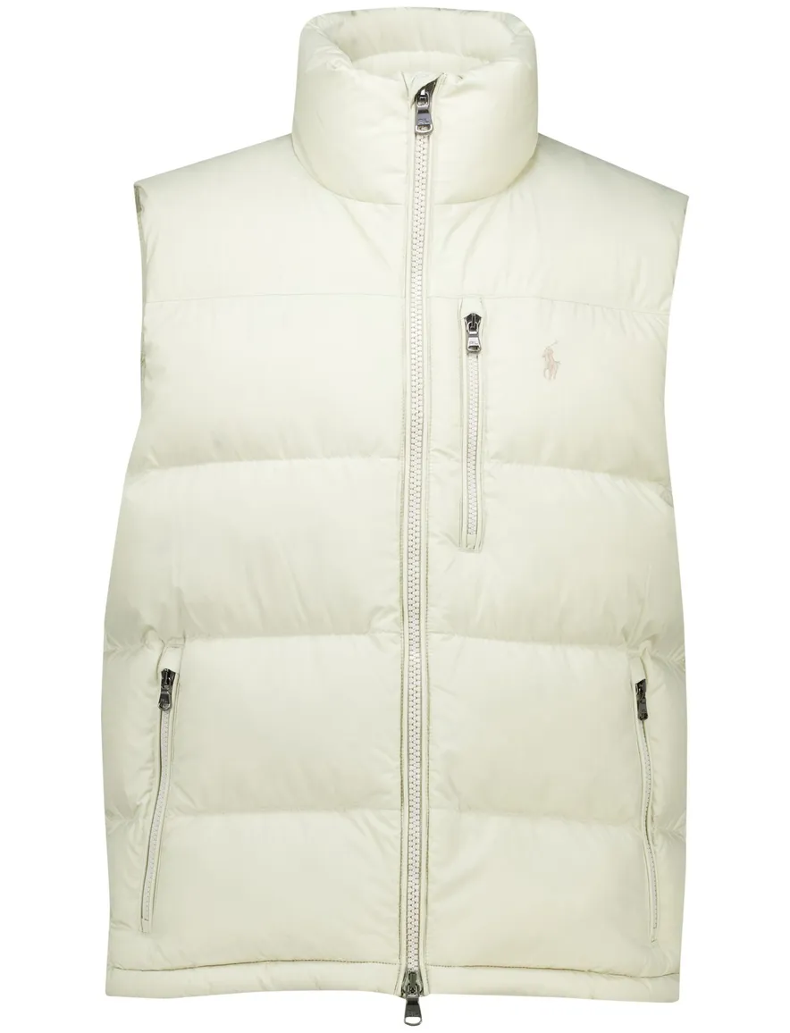 Polo Ralph Lauren bodywarmer creme effen normale fit