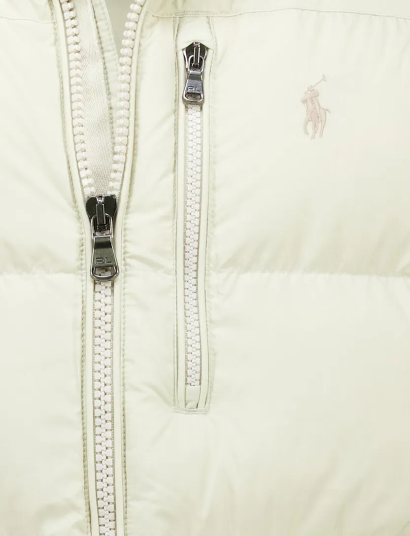 normale fit Polo Ralph Lauren bodywarmer creme polyester