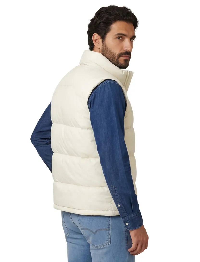 normale fit Polo Ralph Lauren bodywarmer creme polyester