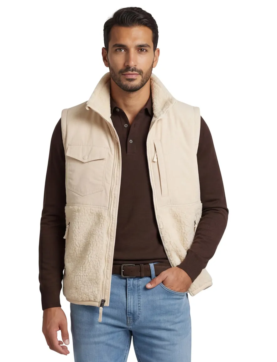 Polo Ralph Lauren teddy bodywarmer beige
