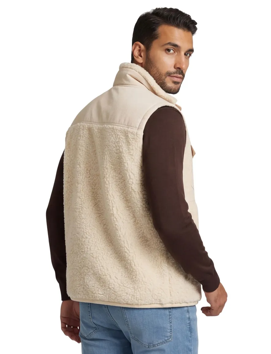 Polo Ralph Lauren teddy bodywarmer beige