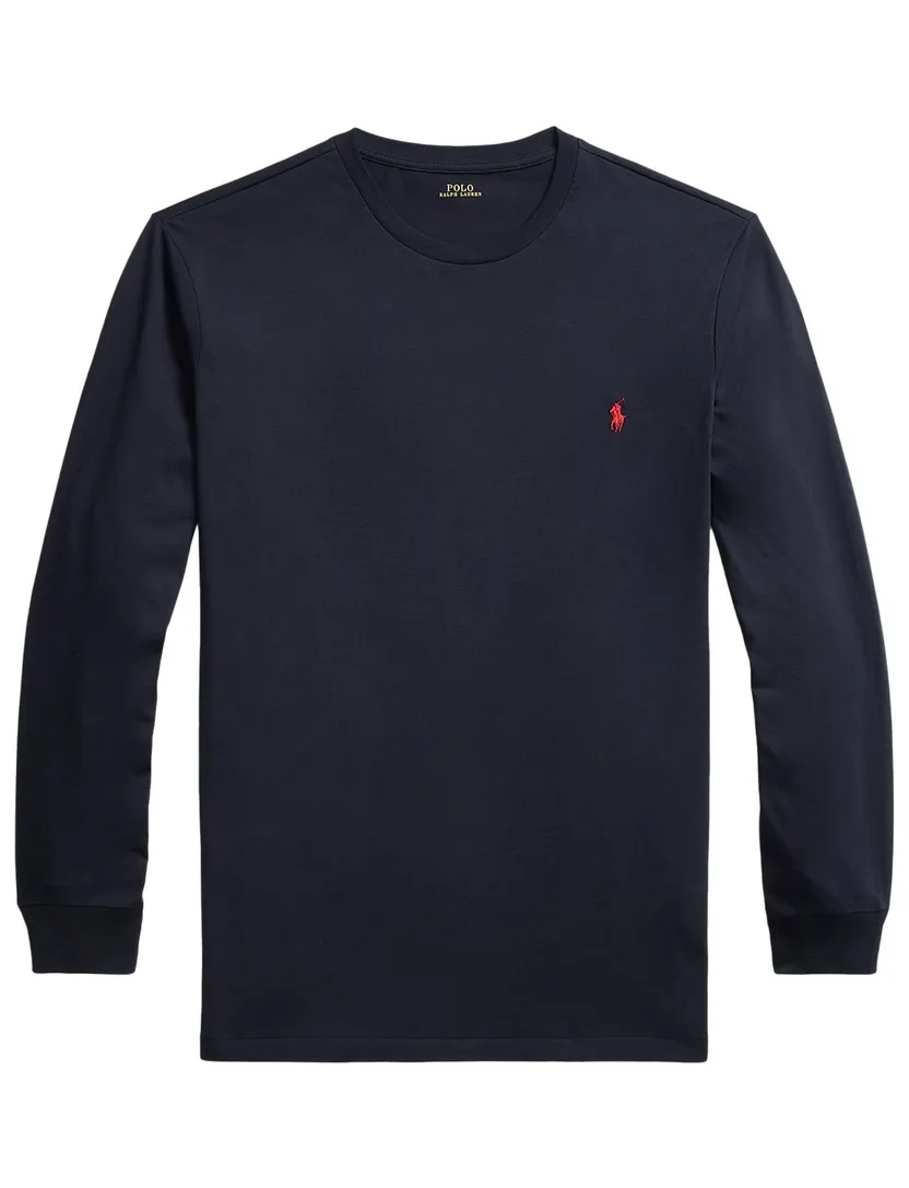 Polo Ralph Lauren longsleeve donkerblauw big & tall
