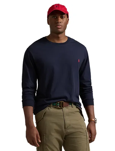 Polo Ralph Lauren Polo Ralph Lauren longsleeve donkerblauw big & tall