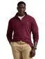 Polo Ralph Lauren half zip trui bordeaux rib