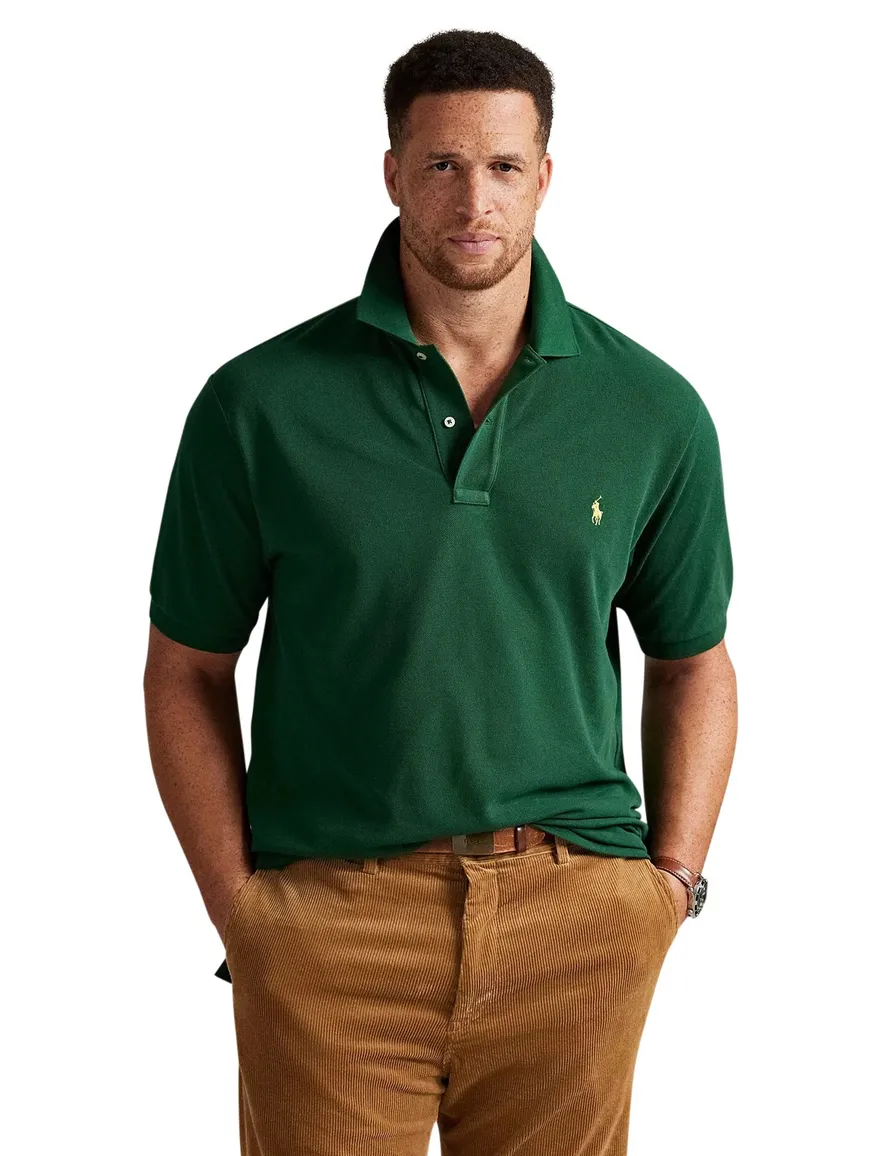 Polo Ralph Lauren Big & Tall polo groen katoen