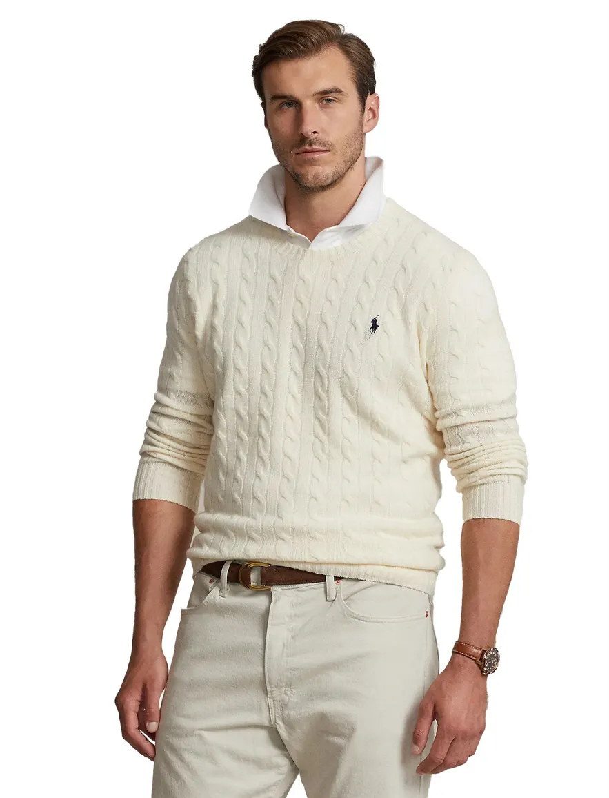 trui creme Polo Ralph Lauren Big & Tall