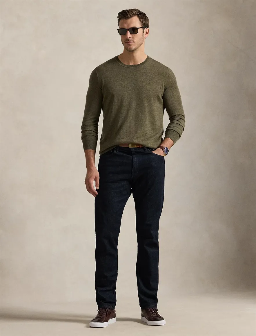 Polo Ralph Lauren merinowol trui groen