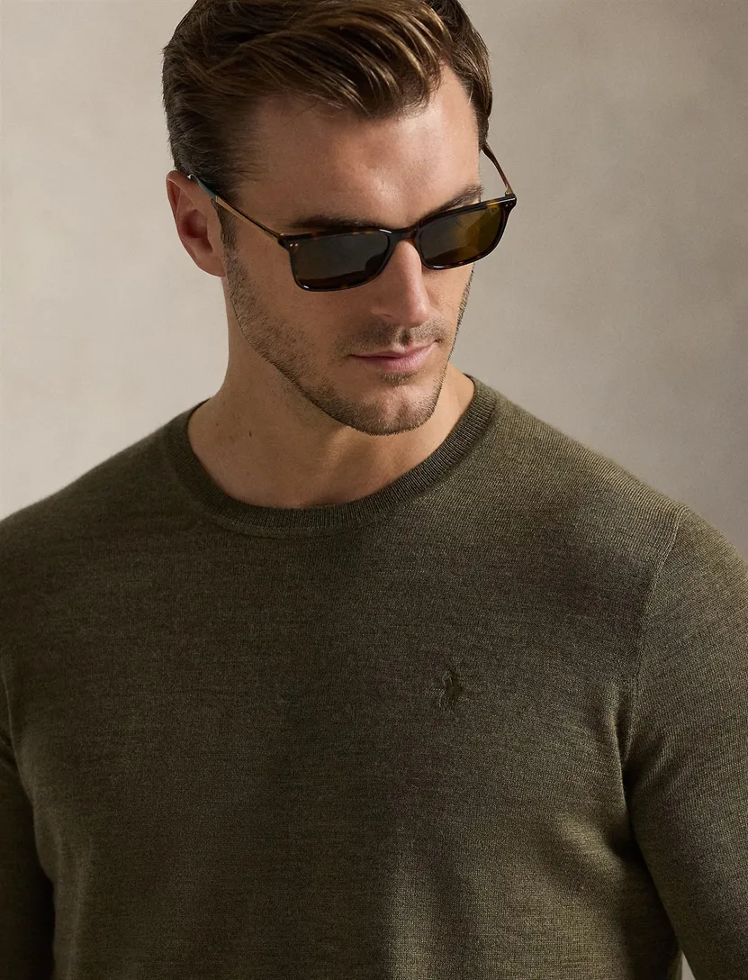 Polo Ralph Lauren merinowol trui groen