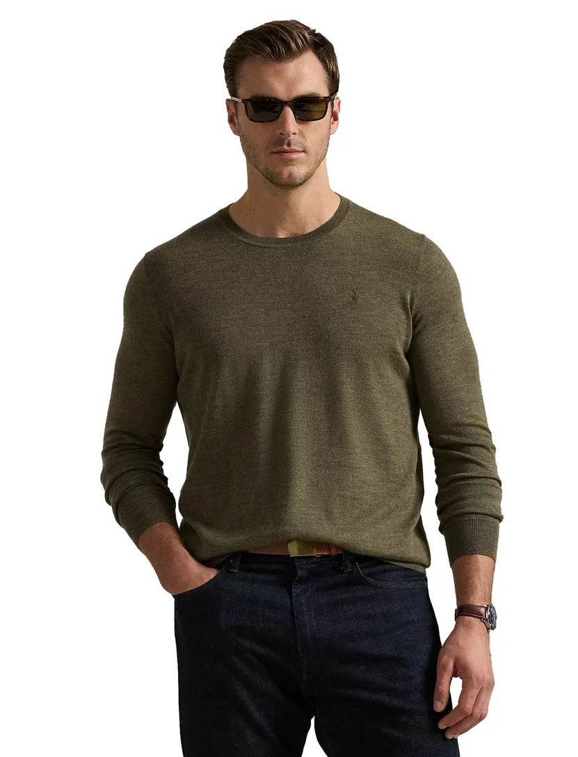 Polo Ralph Lauren merinowol trui groen