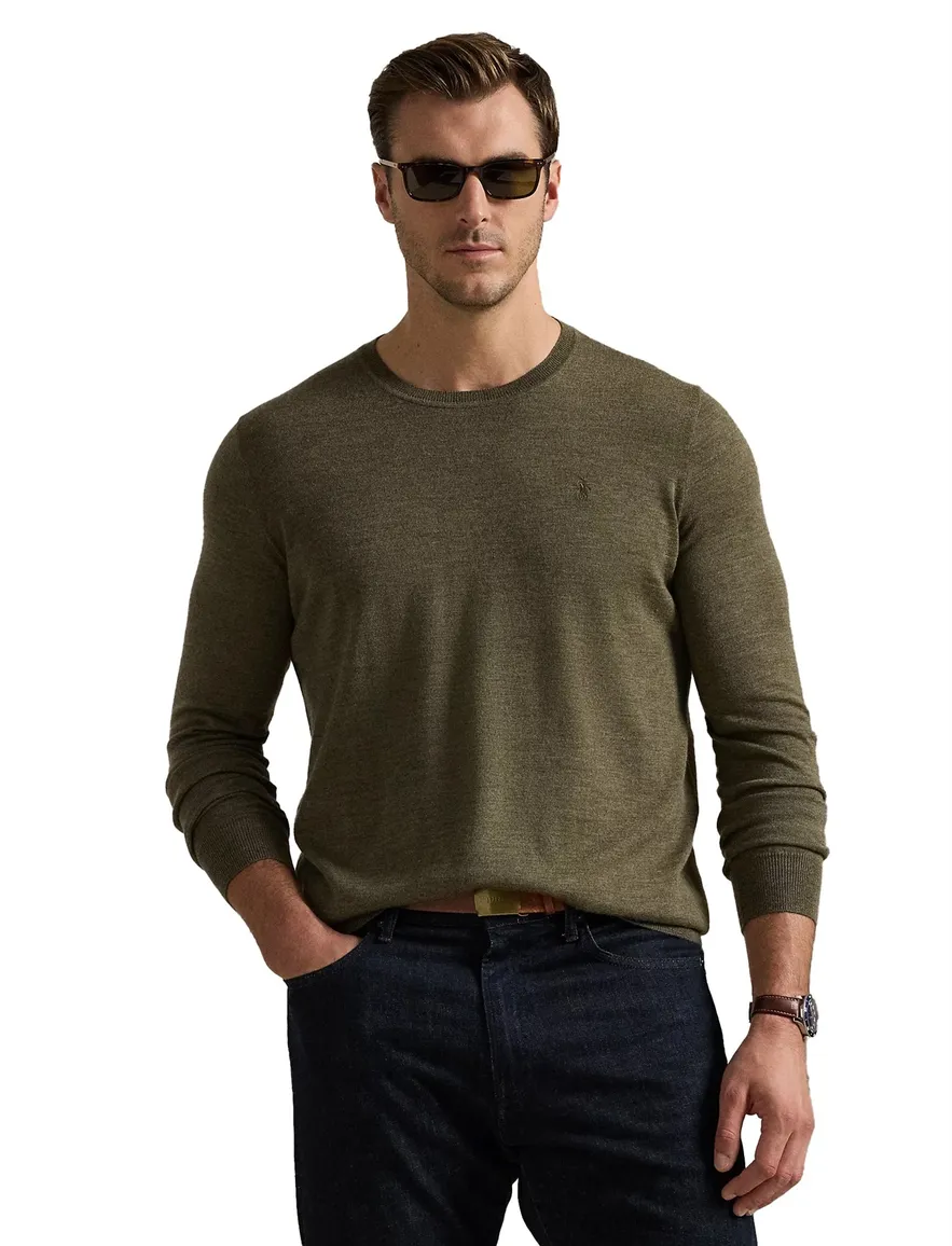 Polo Ralph Lauren merinowol trui groen