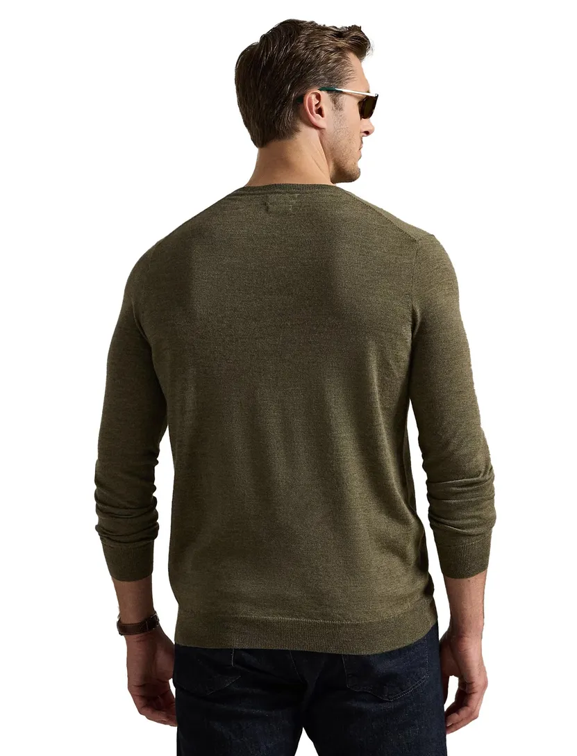 Polo Ralph Lauren merinowol trui groen