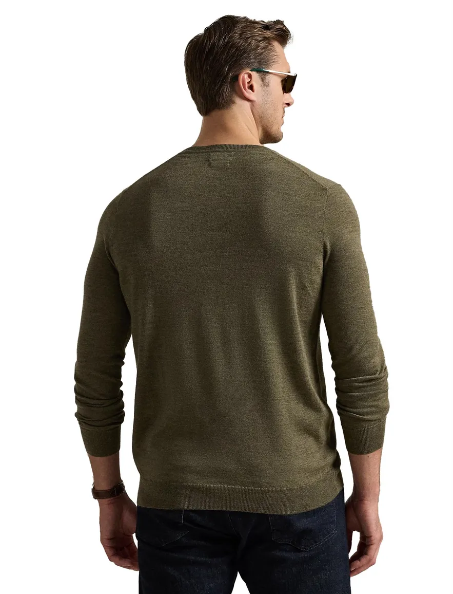 Polo Ralph Lauren merinowol trui groen