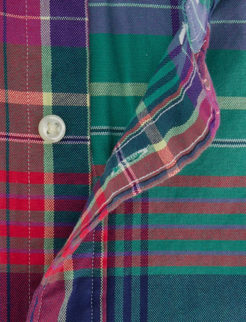 Overhemd Polo Ralph Lauren groen rode ruit
