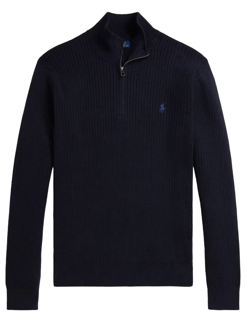 Big & Tall Polo Ralph Lauren trui half zip katoen