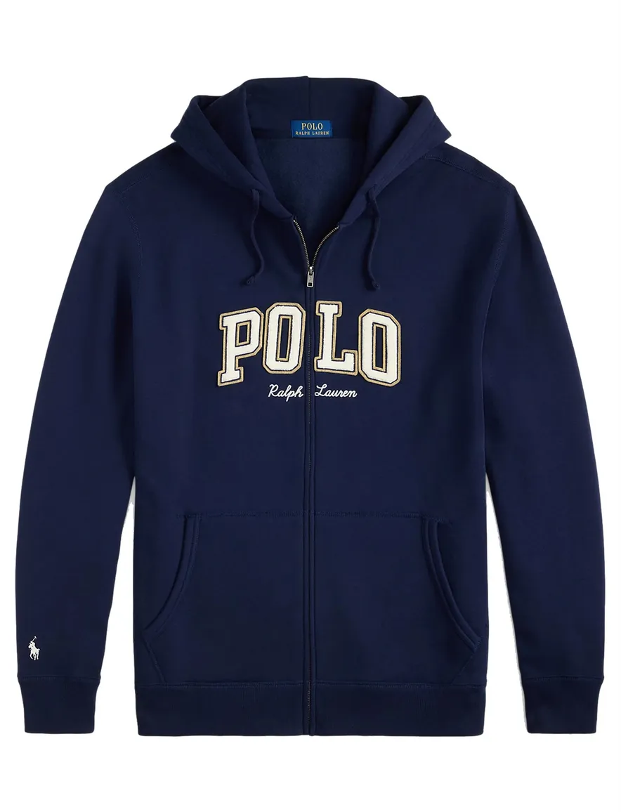 Polo Ralph Lauren sweatvest rits navy Big & Tall