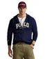 Hoodie rits donkerblauw Polo Ralph Lauren Big & Tall