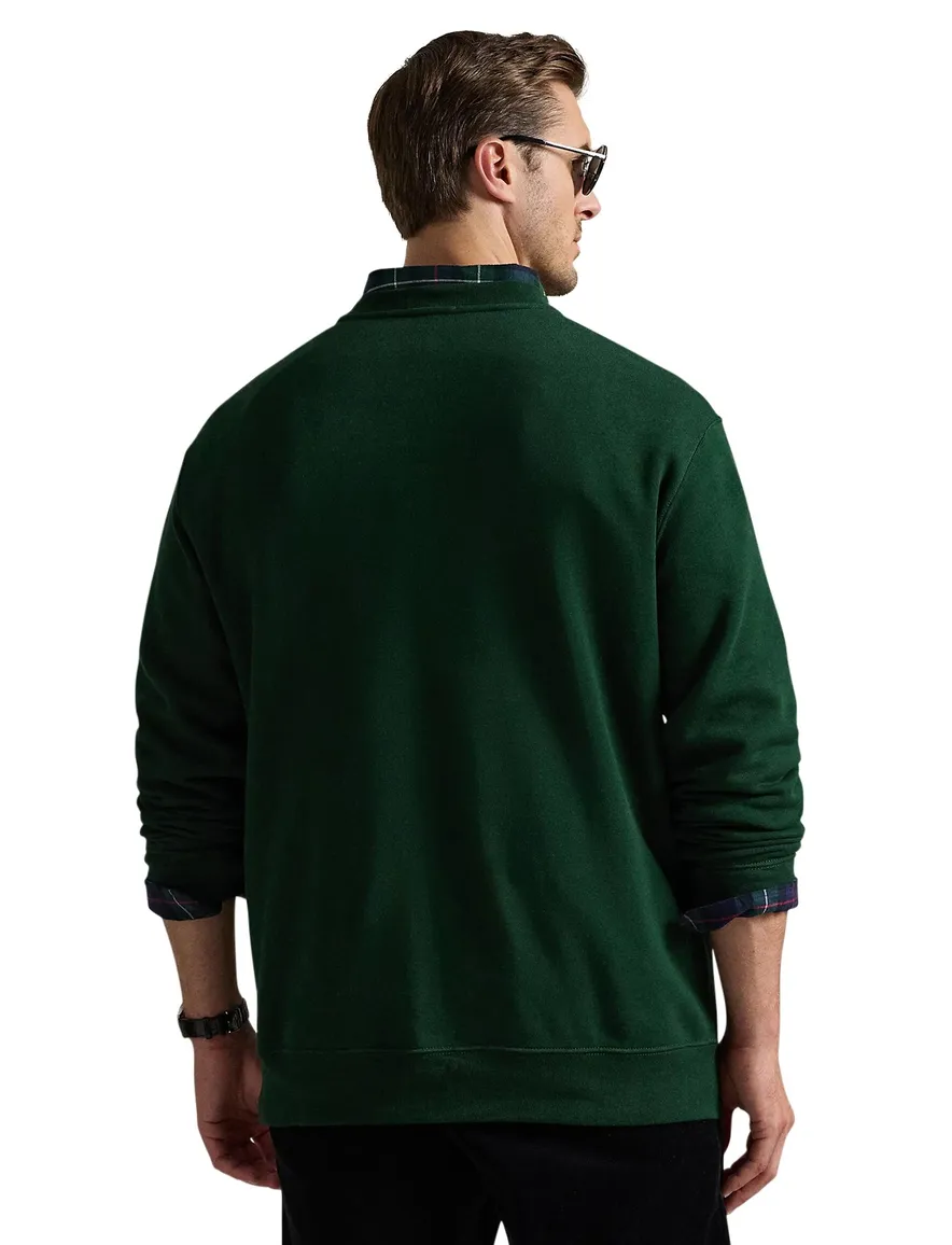 Polo Ralph Lauren big en tall groene trui print beer