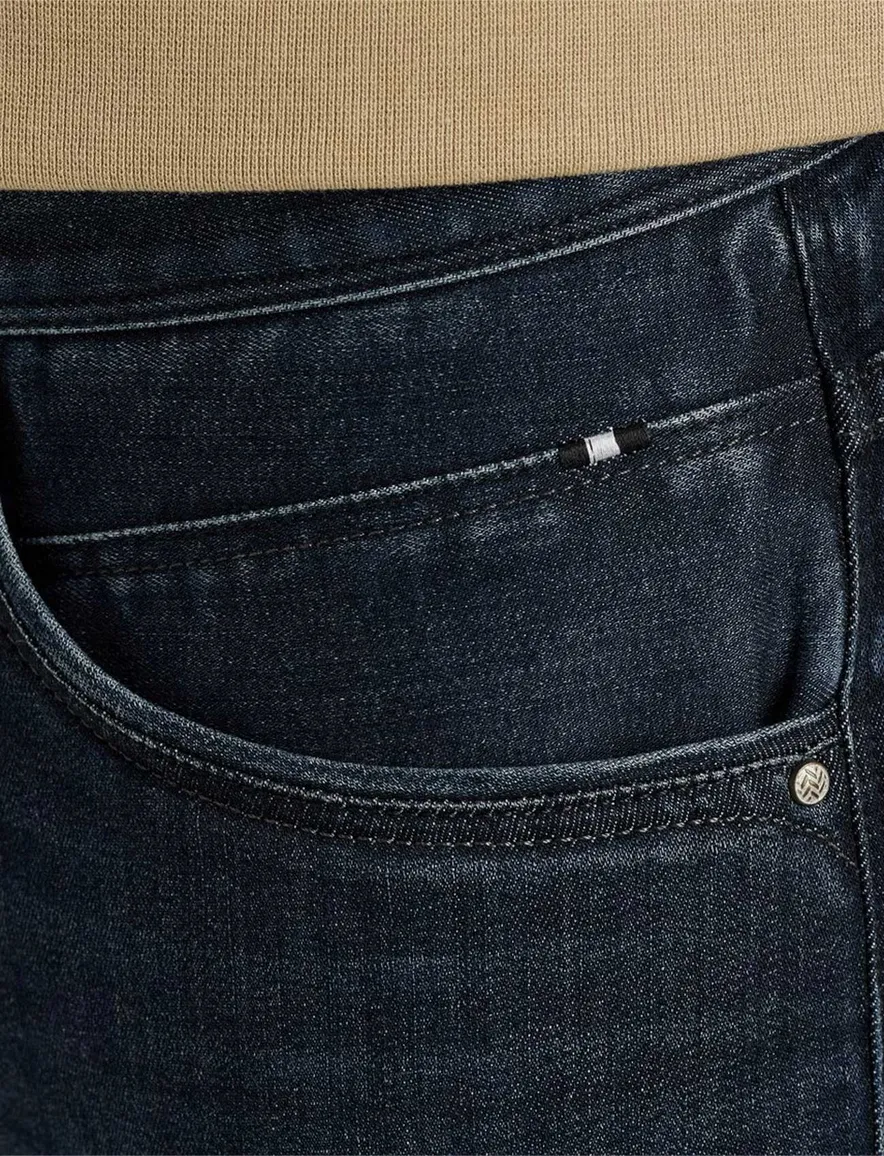 Vanguard V850 slim fit jeans donkerblauw