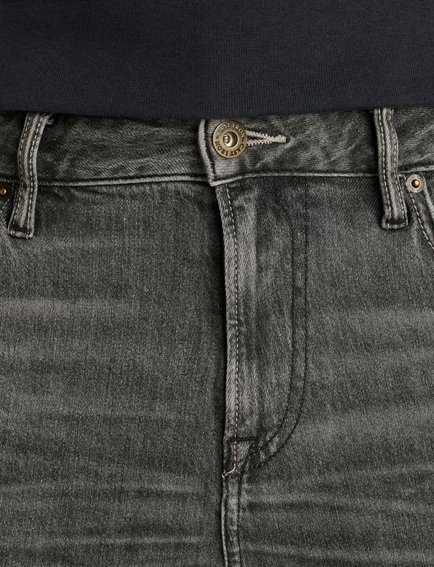 Cast Iron Valver jeans grijs wijde fit