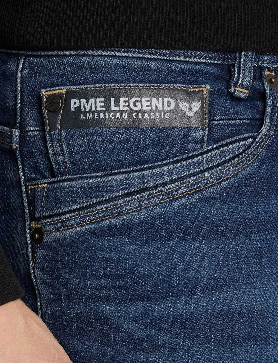 PME Legend Skyrak regular fit jeans blauw