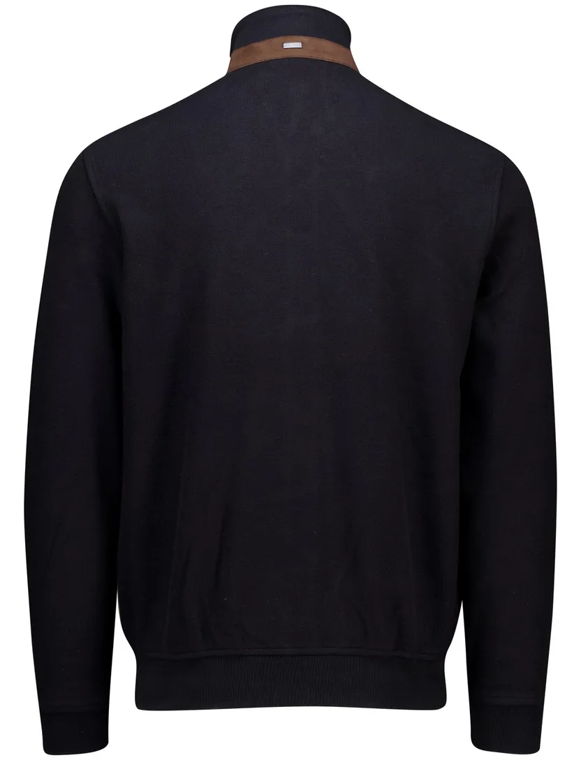Bugatti outdoorvest groen zwart Sweat Shirt Jacket