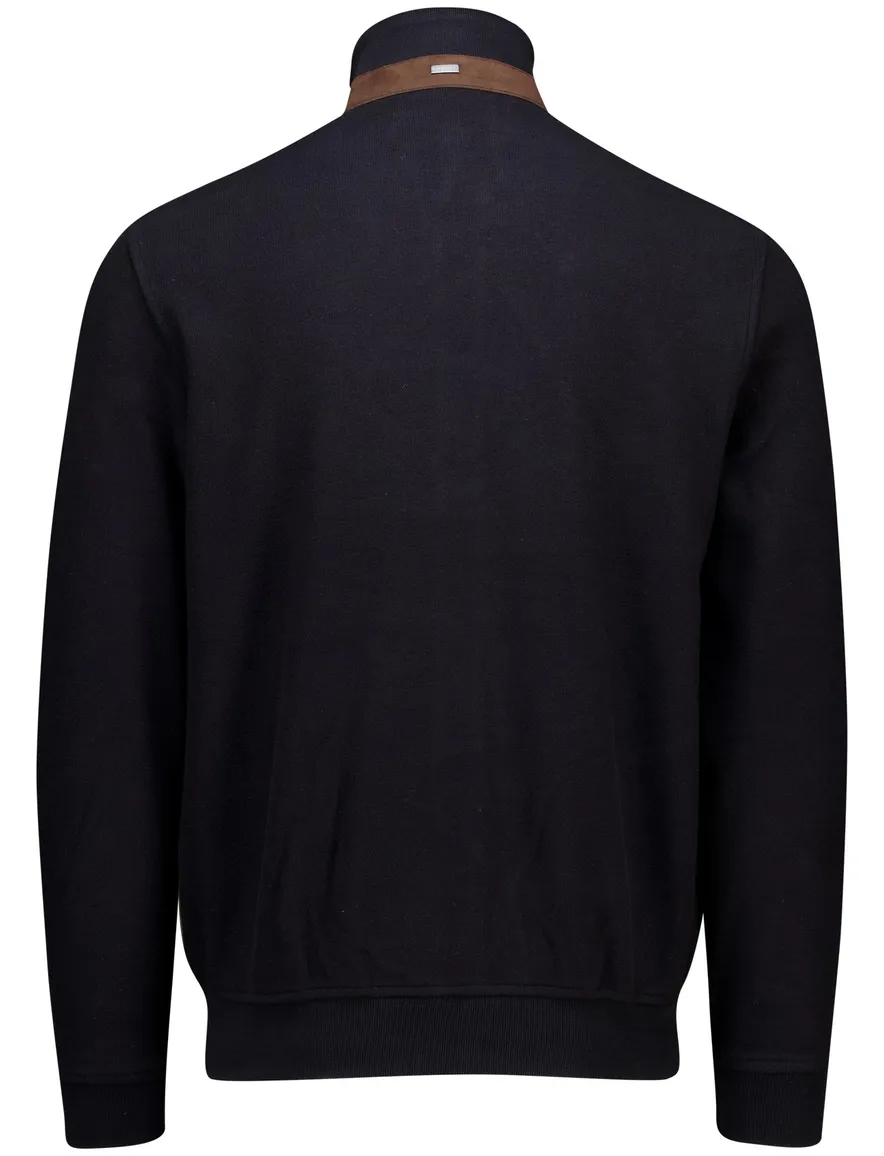 Bugatti outdoorvest groen zwart Sweat Shirt Jacket