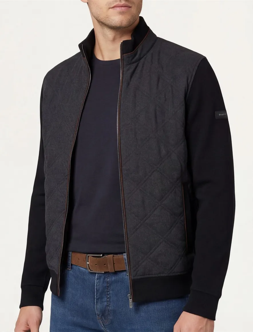 Bugatti vest donkerbruin