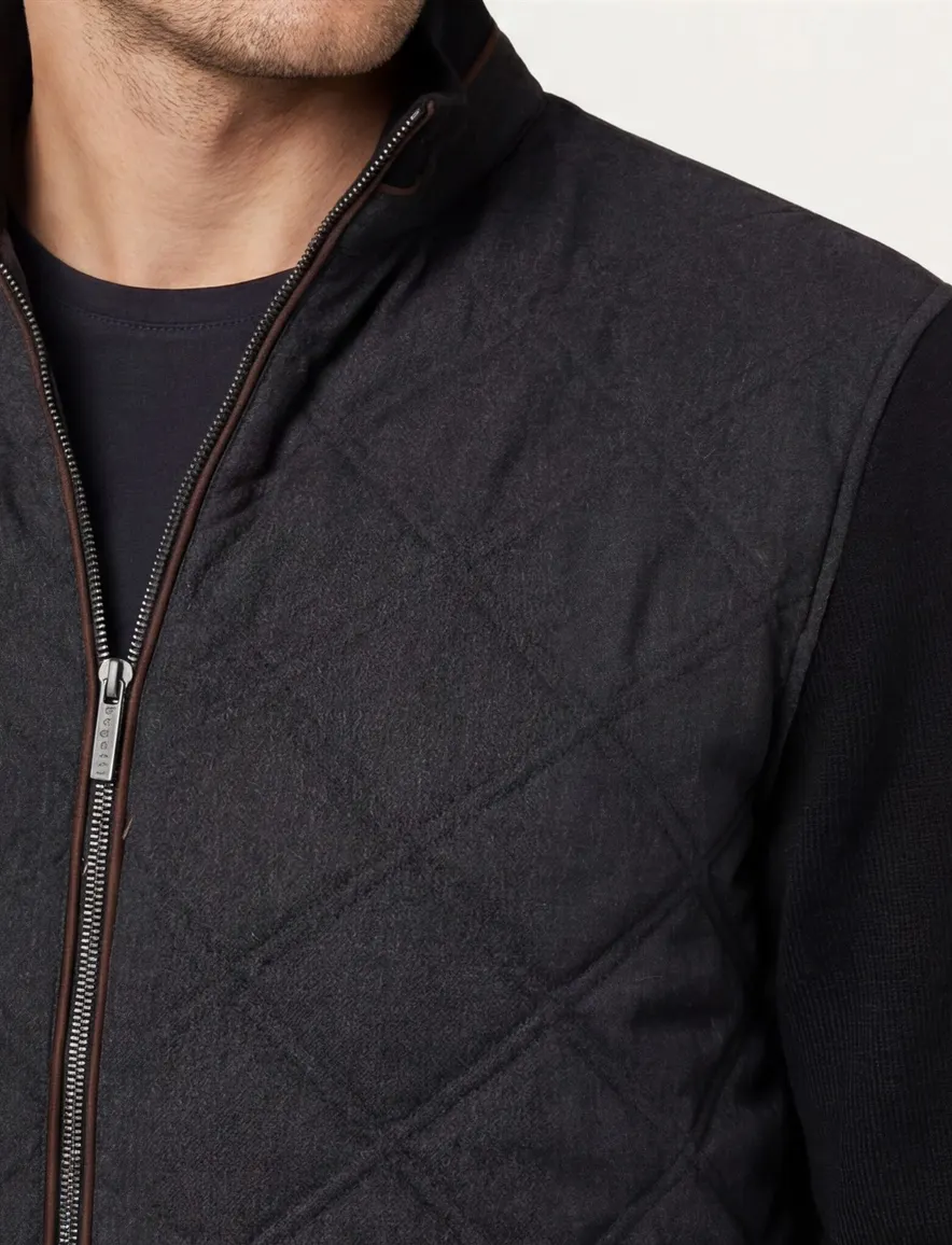 Bugatti vest donkerbruin
