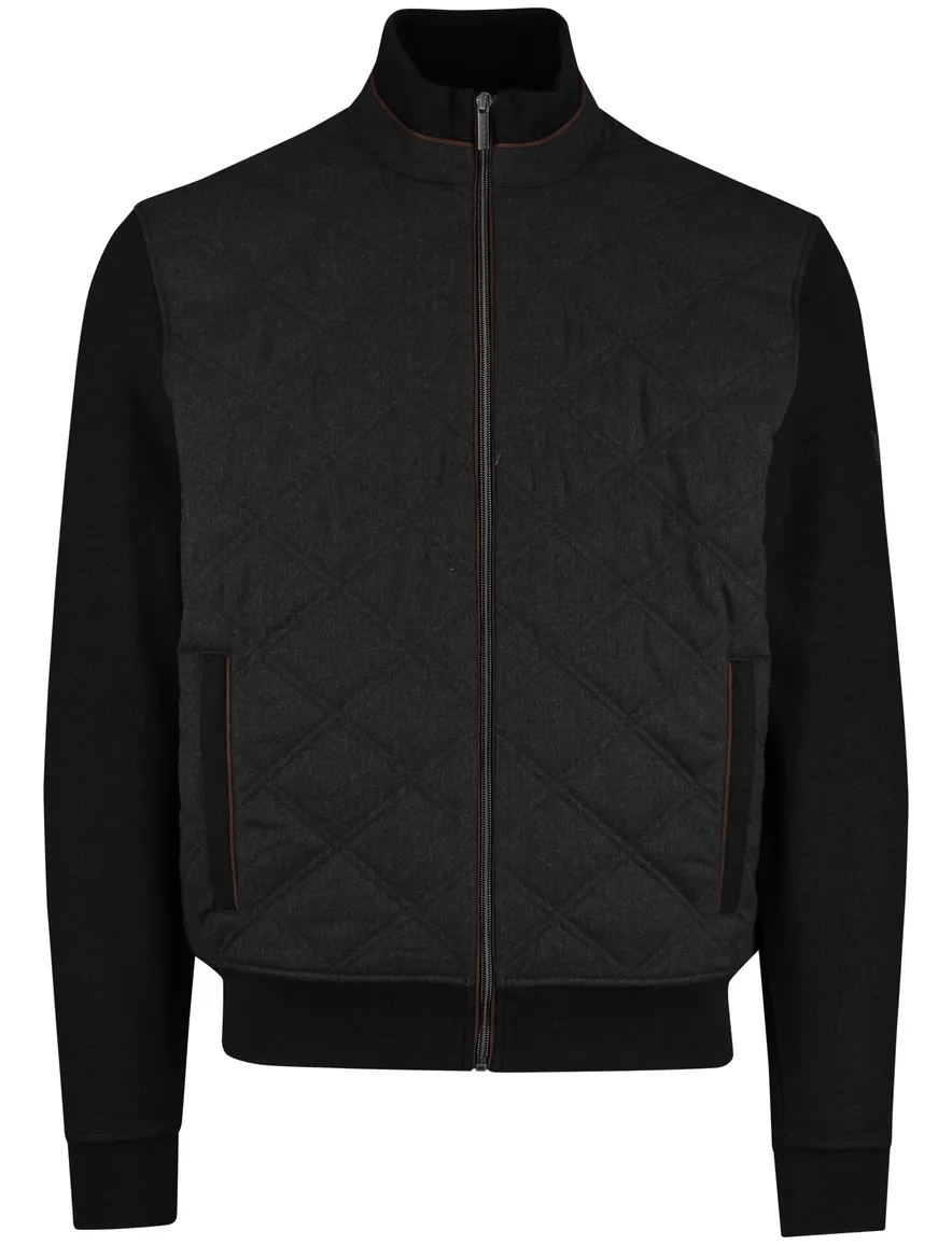 Bugatti vest donkerbruin