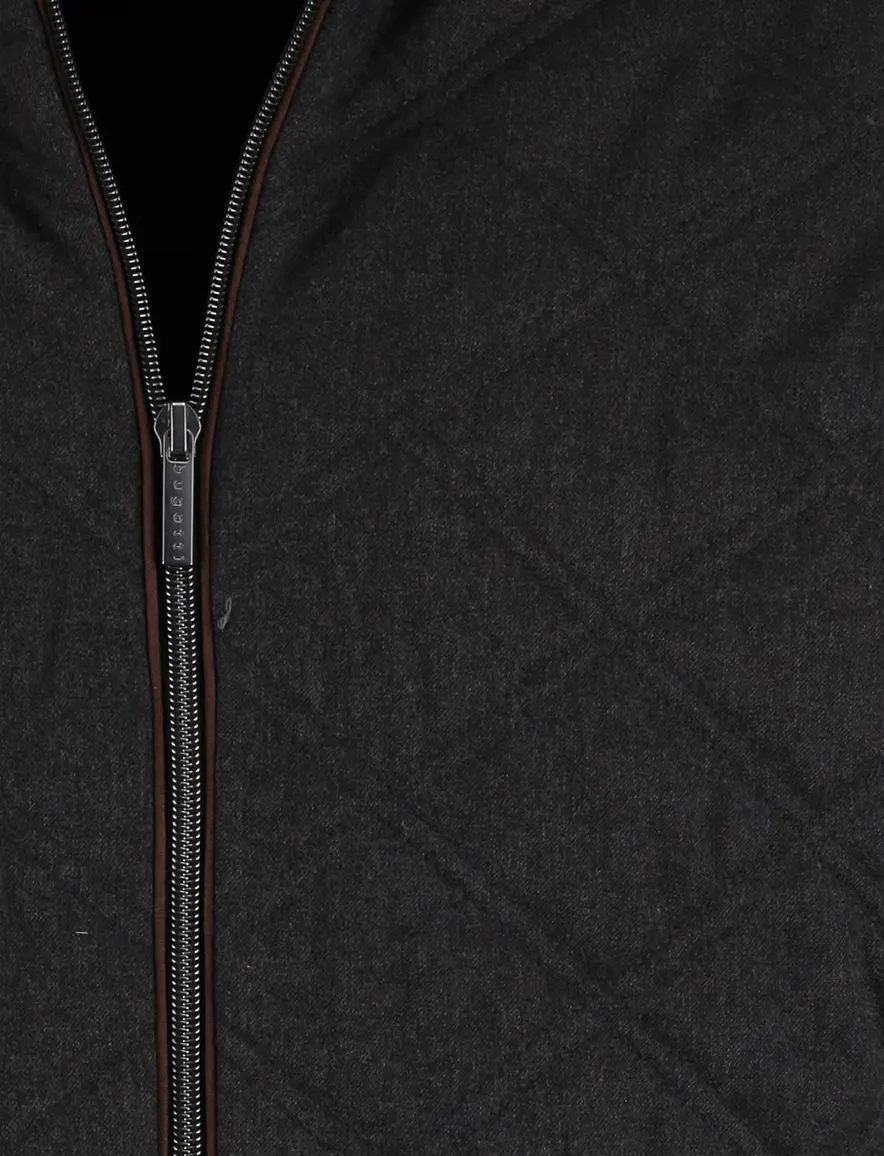 Bugatti vest donkerbruin