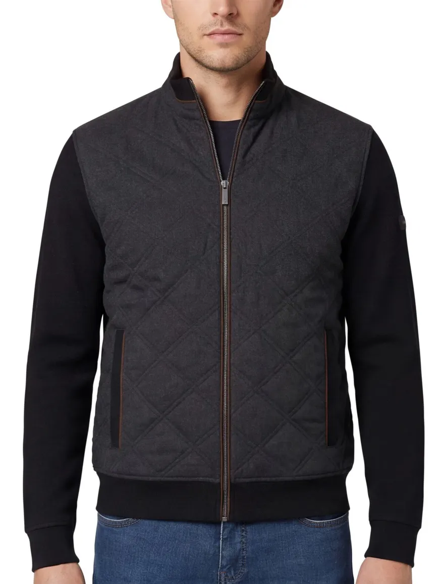 Bugatti vest donkerbruin
