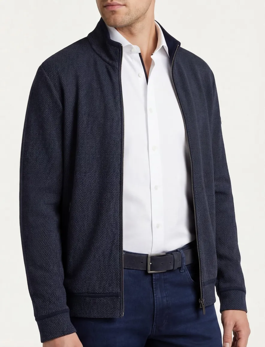 vest donkerblauw Bugatti
