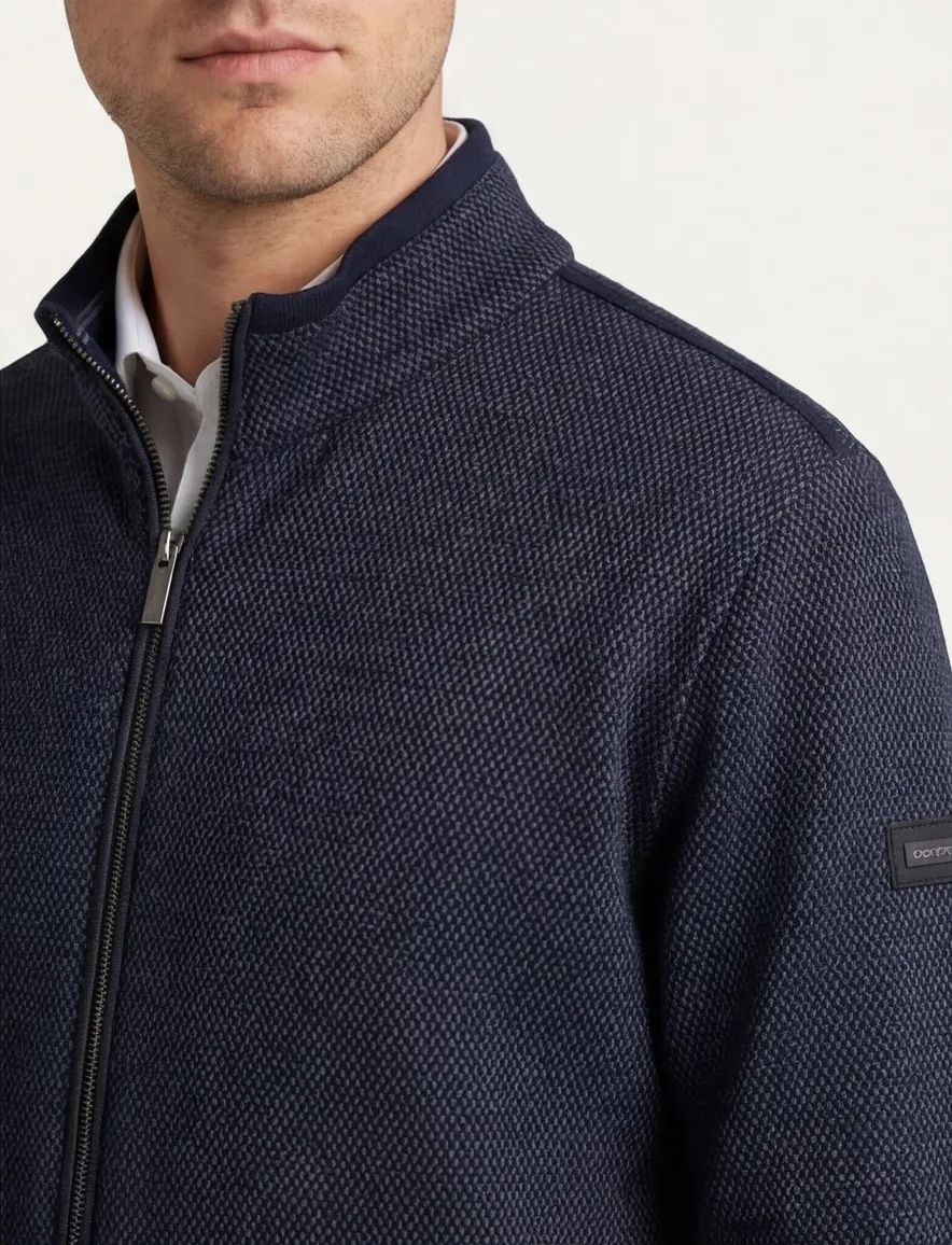 vest donkerblauw Bugatti