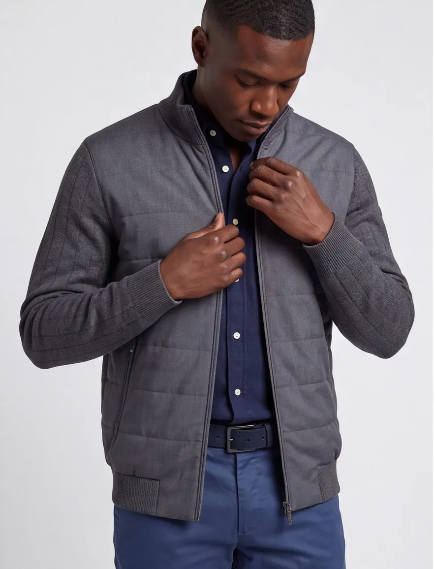 Bugatti outdoor vest antraciet