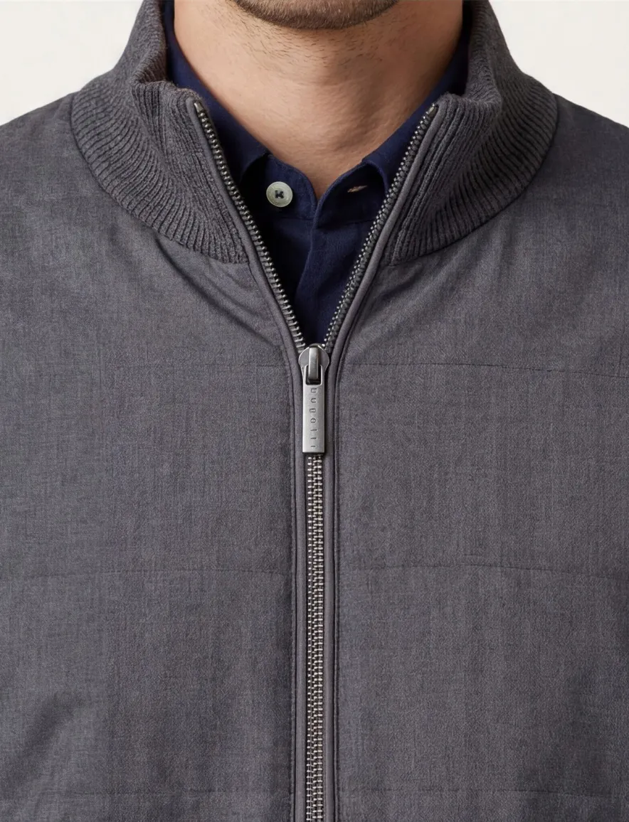 Bugatti outdoor vest antraciet