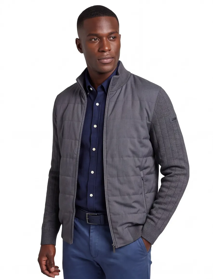 Bugatti outdoor vest antraciet