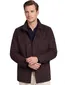 winterjas Bugatti bruin suede