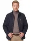 Bugatti donkerblauwe polyester tussenjas