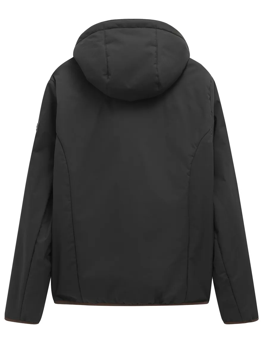 winterjas zwart Bugatti
