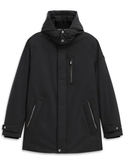 Bugatti Bugatti parka jas polyester donkerblauw