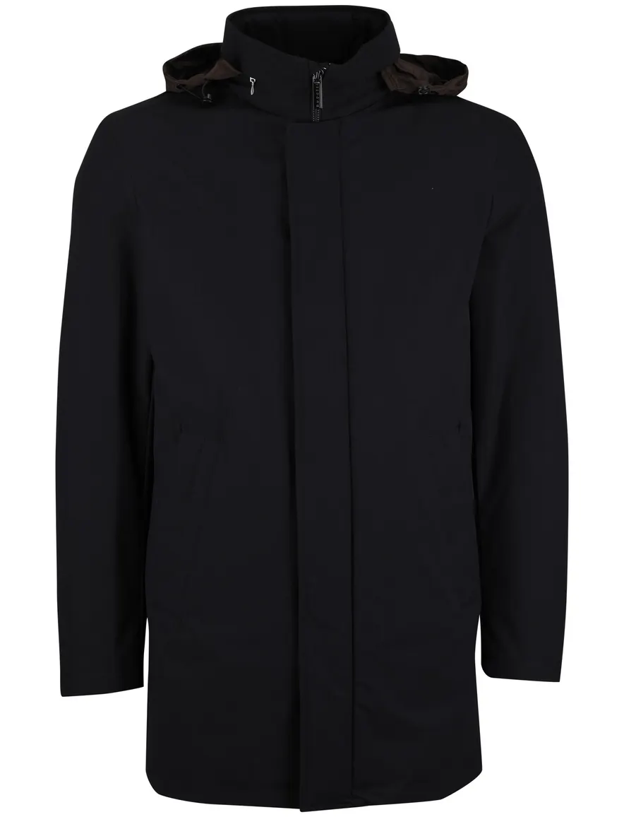 Bugatti winterjas donkerblauw